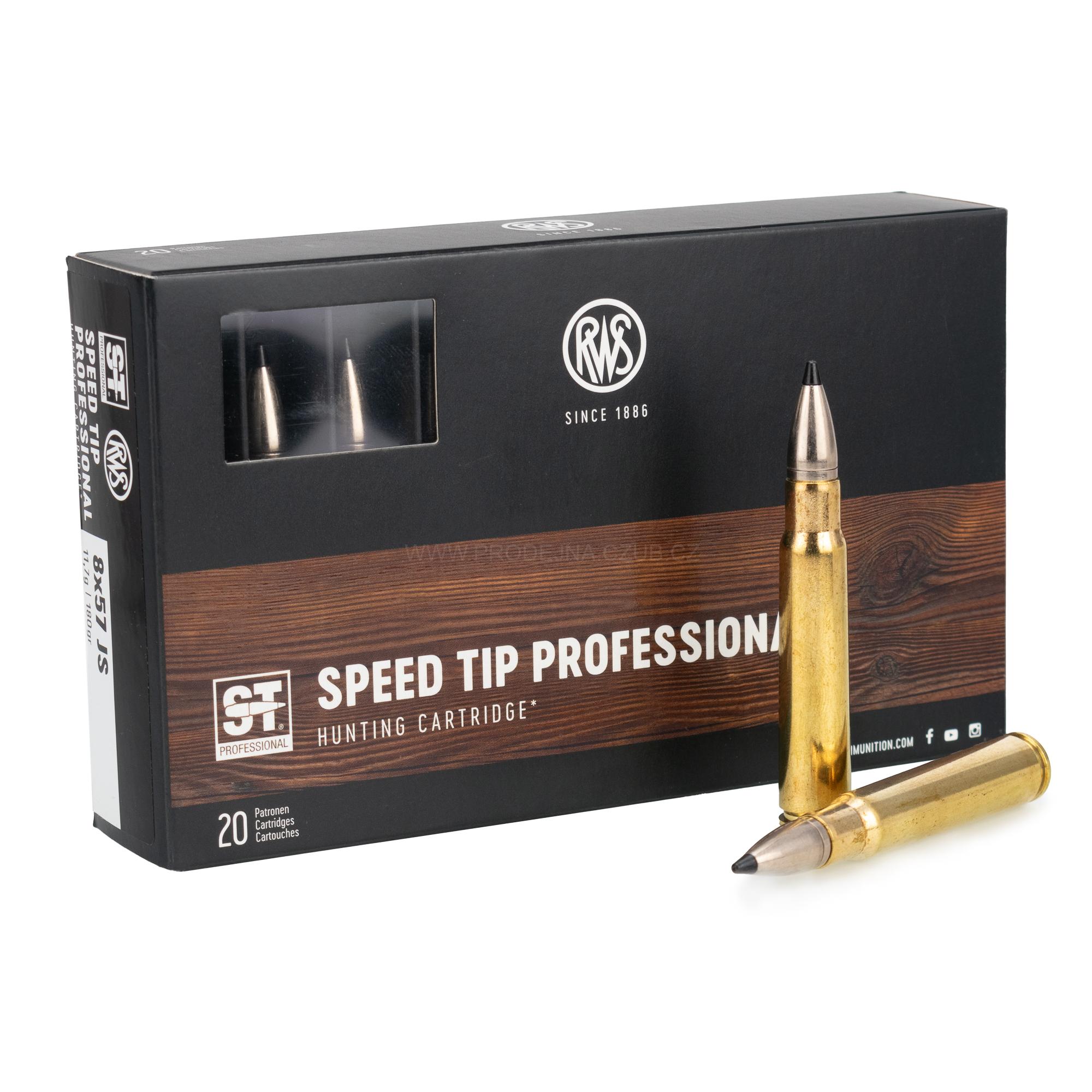 Náboje RWS 8x57 JS Speed Tip Professional 11,7g