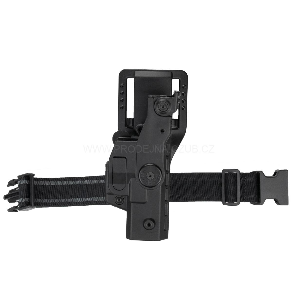 Pouzdro se sníženým závěsem Design Tech v3 pro CZ P-10 C pravé + popruh