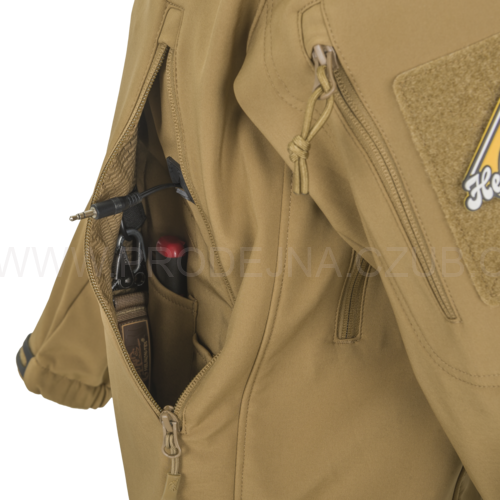 Bunda Helikon Gunfighter Shark Skin, softshell - černá XXL/R