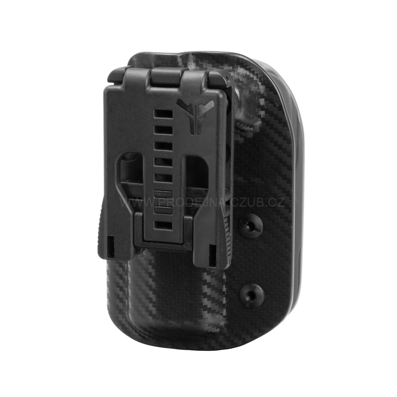 IPSC sportovní kydexové pouzdro pro CZ Shadow 2 Compact barva carbon/šedá 