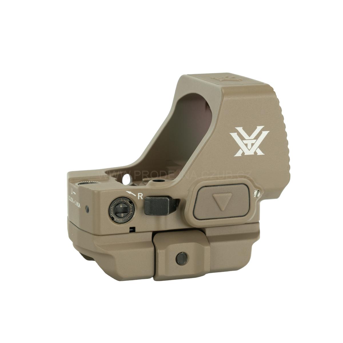 Kolimátor Vortex Defender XL - 5 MOA FDE