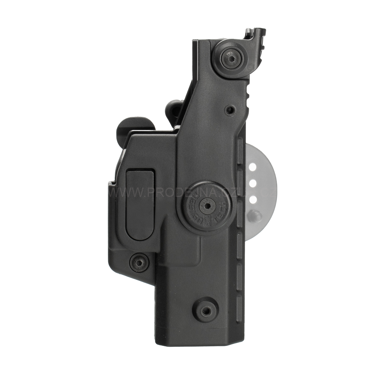 Pouzdro se sníženým závěsem Design Tech v3 pro CZ P-10 C pravé + popruh
