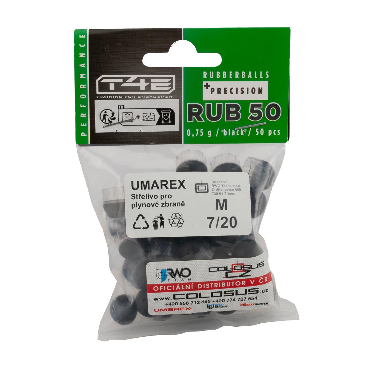 Kuličky T4E Performance Precision RUB ráže .50 50ks