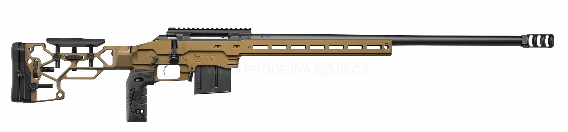 CZ 600 + MDT DEEP BRONZE