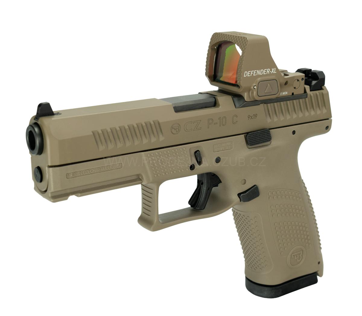 Kolimátor Vortex Defender XL - 5 MOA FDE