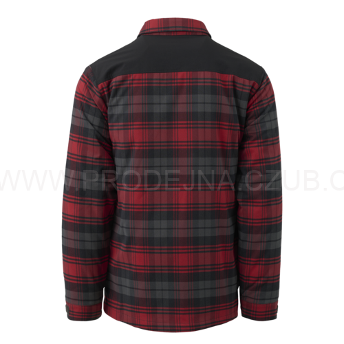 Zimní košile Helikon Warden - Slate Crimson Plaid