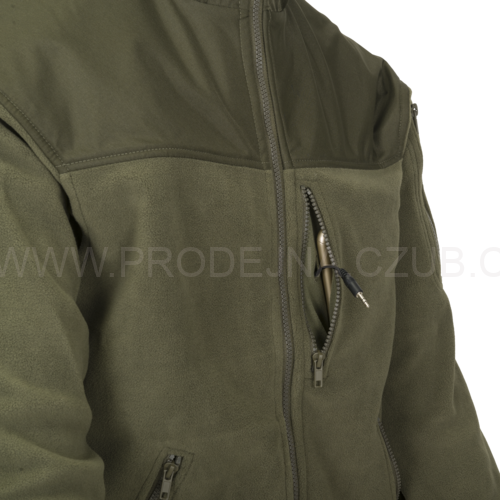Mikina Helikon ARMY Green/Black XXL