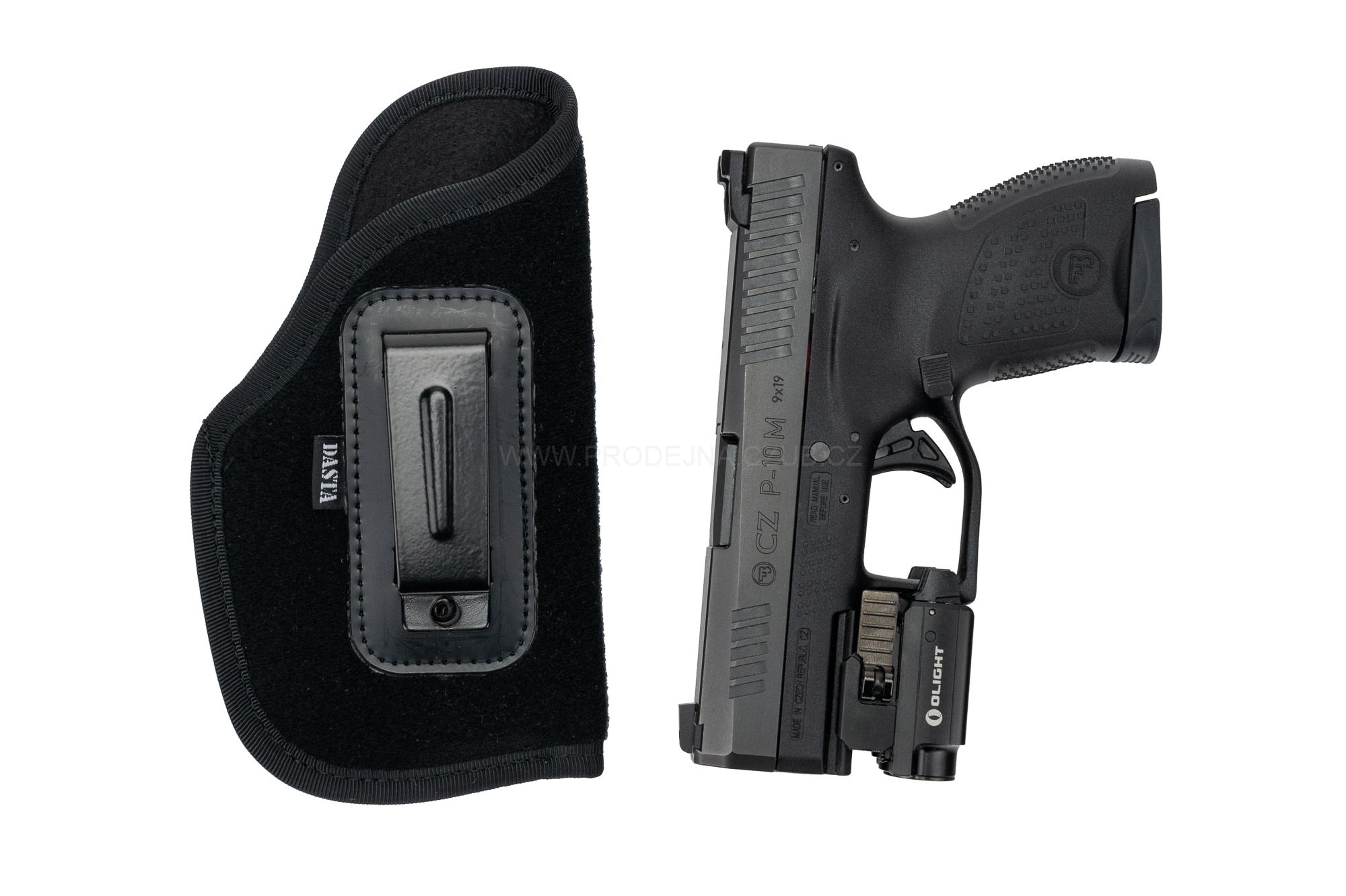 Vnitřní nylonové pouzdro DASTA pro CZ P-10M, CZ 82/83, Makarov, Glock 43/43X model 728