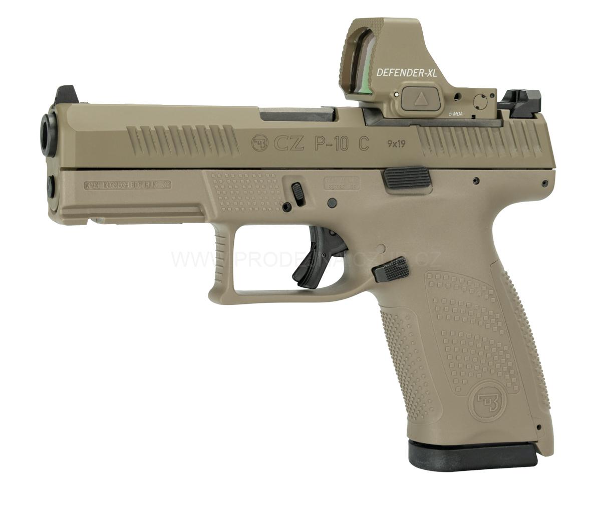Kolimátor Vortex Defender XL - 5 MOA FDE