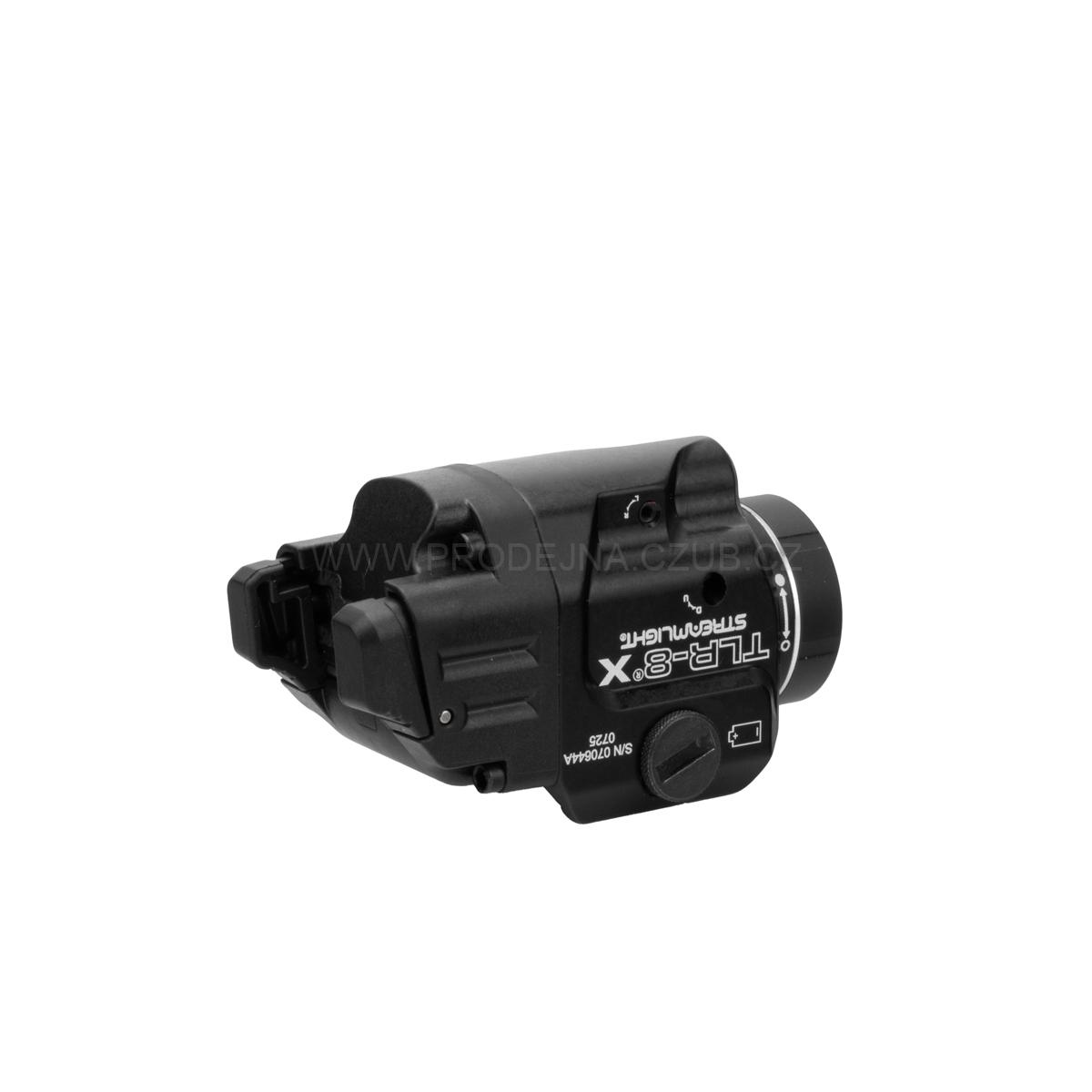 Svítilna na zbraň Streamlight TLR-8 X s laserem