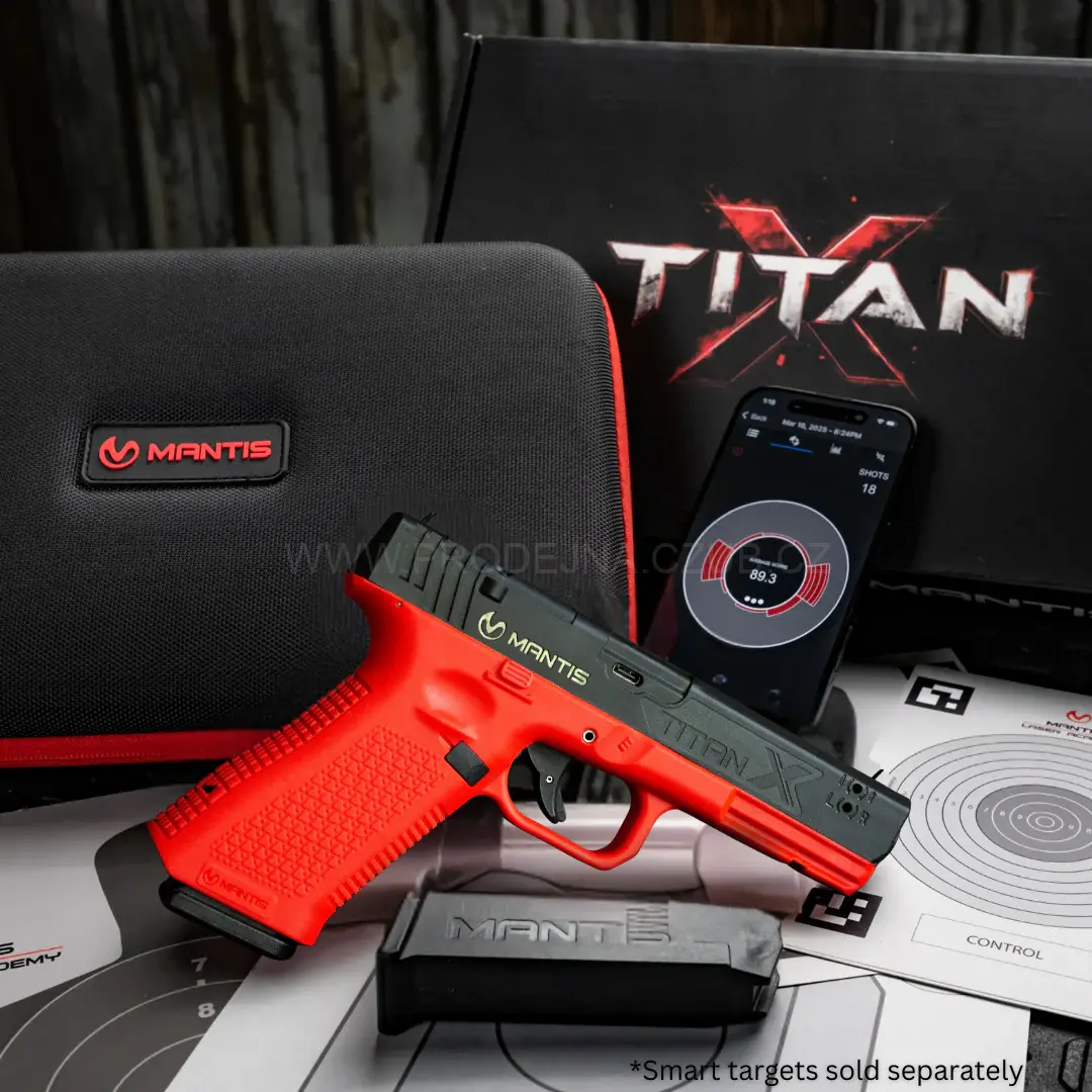 TitanX – inteligentní laserová tréninková pistole Glock 45