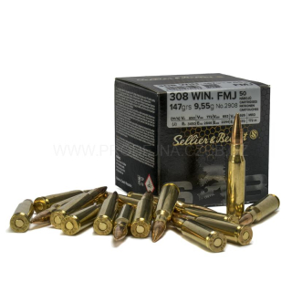Náboje Sellier & Bellot .308 Win. FMJ 11,7g