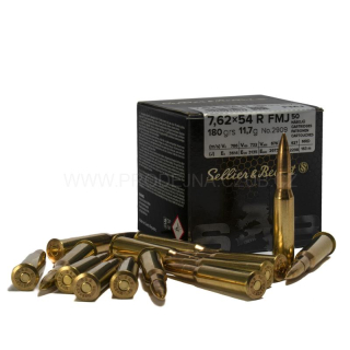 Náboje Sellier & Bellot 7,62x54R FMJ 11,7g