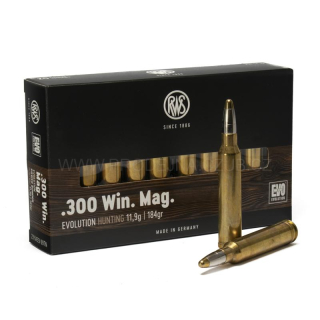 Náboje RWS .300Win. Mag. EVO 11,9g