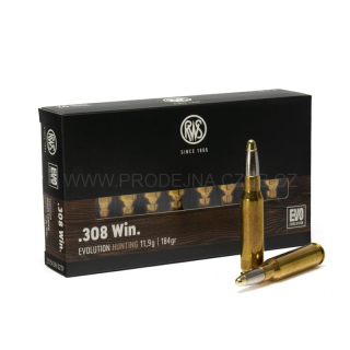 Náboje RWS .308Win. EVO 11,9g