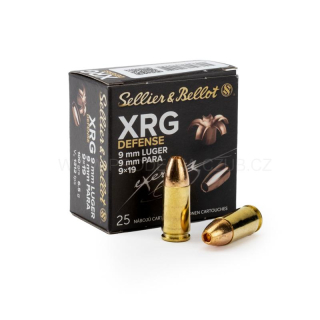 Náboje Sellier & Bellot 9mm Luger XRG Defense 6,5g
