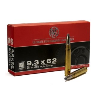 Náboje RWS 9,3x62 UNI 19,0g