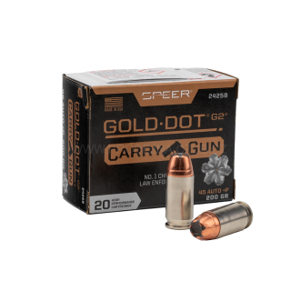 Náboje Speer .45 ACP +P Gold Dot G2 JHP 13g
