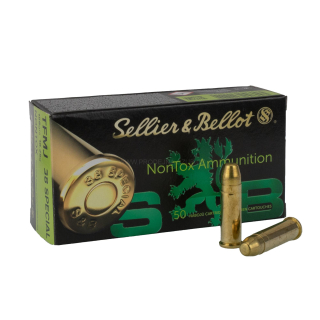 Náboje Sellier & Bellot .38 SPECIAL TFMJ 10,25g