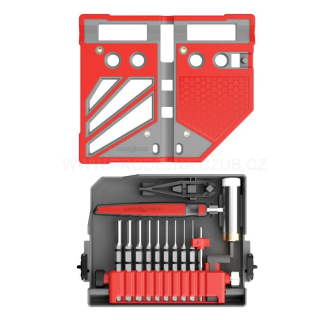 Real Avid sada pro vyrážení čepů z různých zbraní a dílu Master Bench Block Pro-Kit