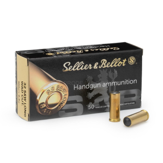 Náboje Sellier & Bellot .32 S&W LONG WC 6,5g