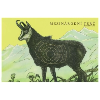 Střelecký terč - kamzík