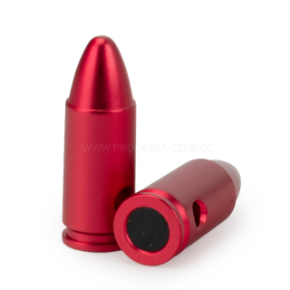 Cvičný náboj ráže 9mm Luger (6ks)
