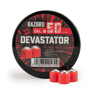 Střelivo RazorGun Devastator ráže .50 60ks